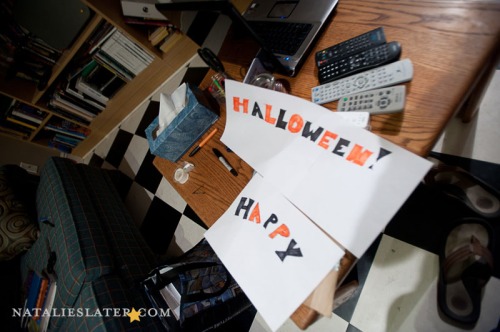 Making the Halloween Sign