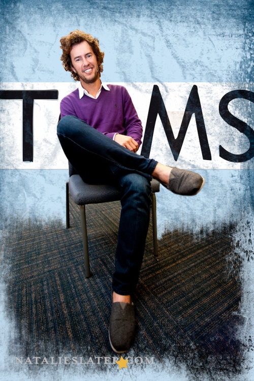 Blake Mycoskie founder of TOMS Shoes